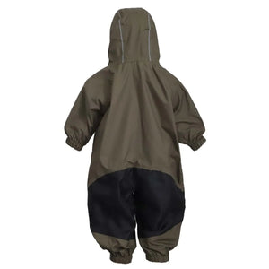 The Olive 2 Zipper Mid Season Fleece Lined Rain Suit