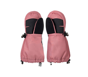 Stonz Youth Mitts (Dusty Rose/Heather Grey)