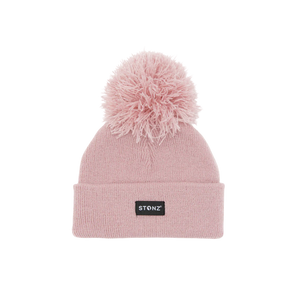 Pom Beanie (Haze Pink)