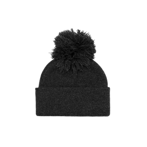 Pom Beanie (Heather Charcoal)