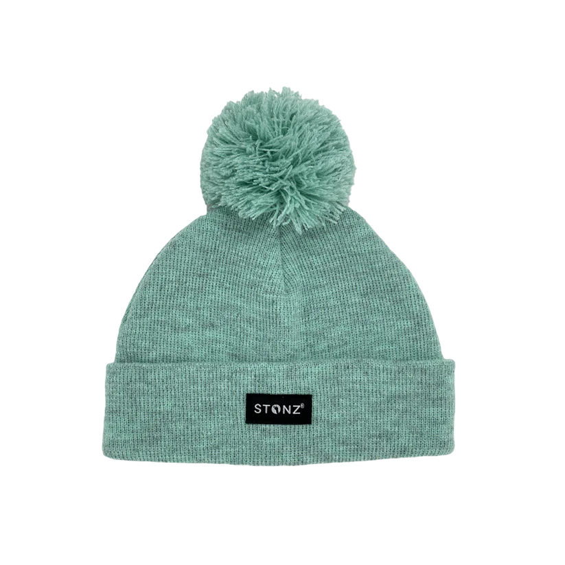Pom Beanie (Heather Summer Haze)