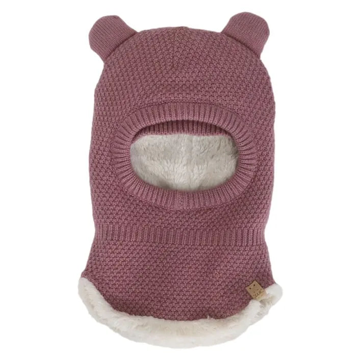 Knit Balaclava (Nostalgic Pink)
