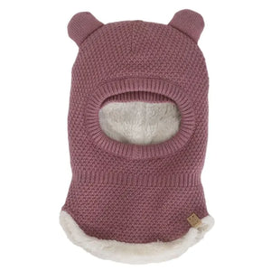 Knit Balaclava (Nostalgic Pink)