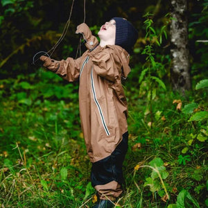 The Rubber 2 Zipper Mid Season Rain Suit