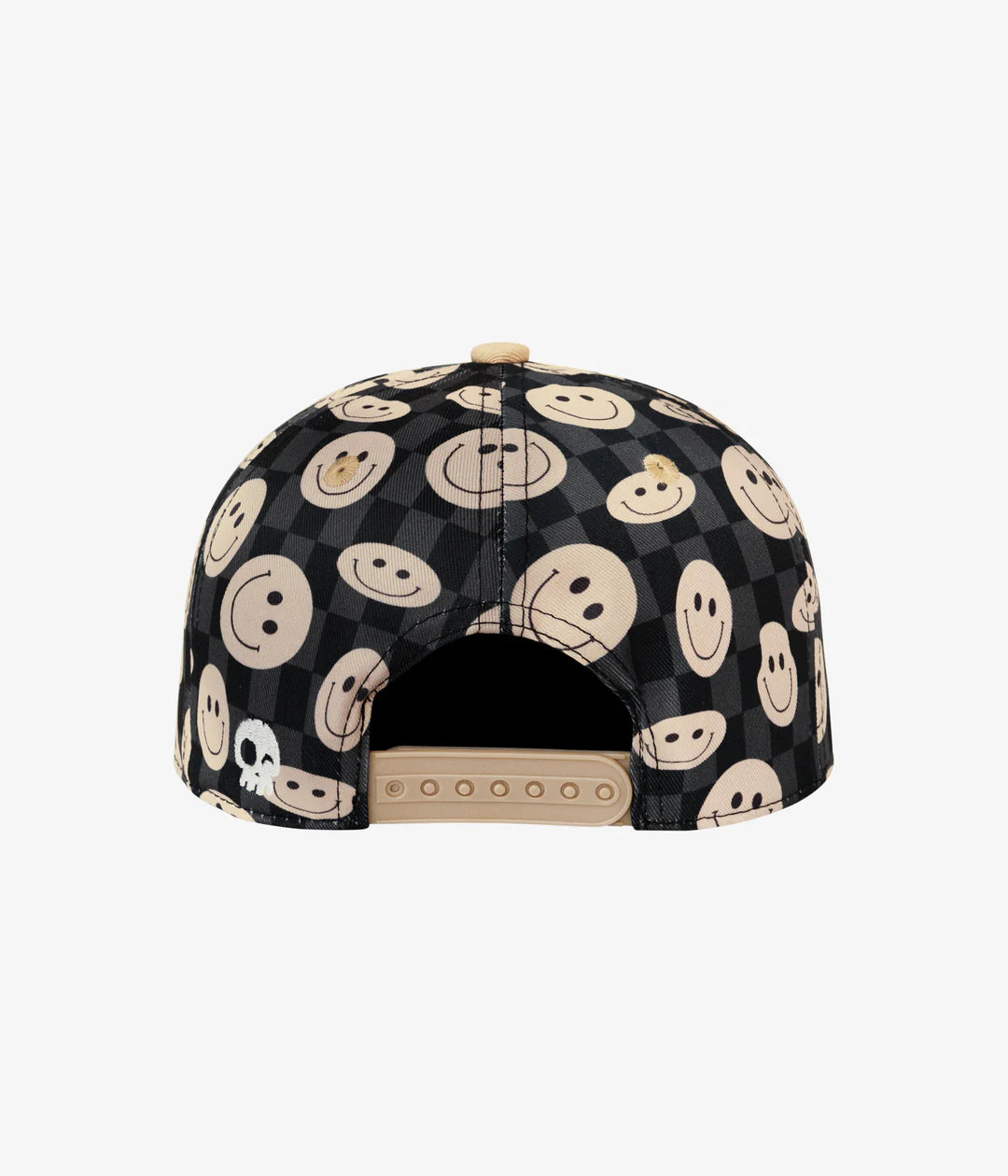 Smiley Snapback Black