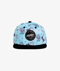 Normal is boring Snapback Bleached aqua