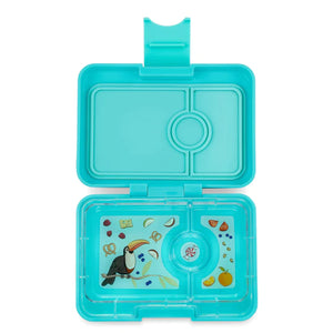Yumbox MiniSnack Misty Aqua