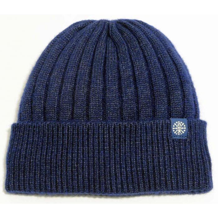 Unisex Knit Cashmere Touch Winter Hat (Blue)