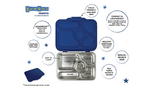 Yumbox Presto Santa Fe Blue