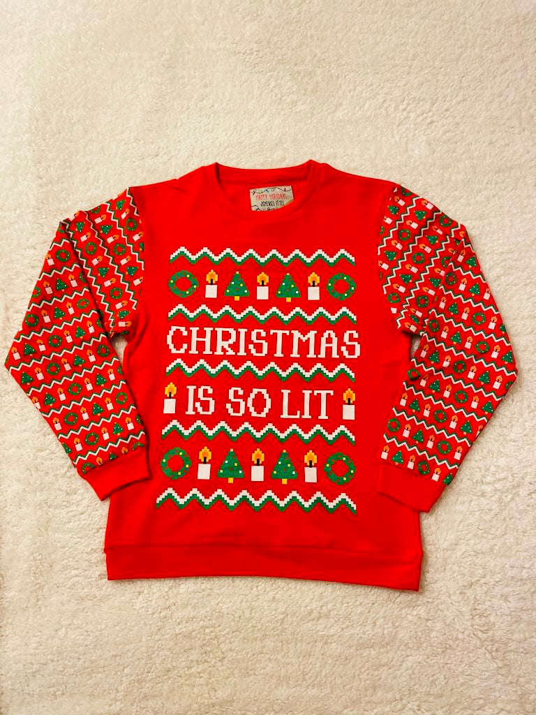 The Christmas Is So Lit Sweater