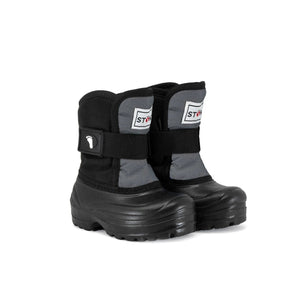 Toddler Trek Snow Boots (Black/Grey)