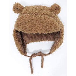 Baby Bear Trapper Hat (Caramel)
