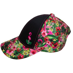 The Tropical Flamingo Ball Hat