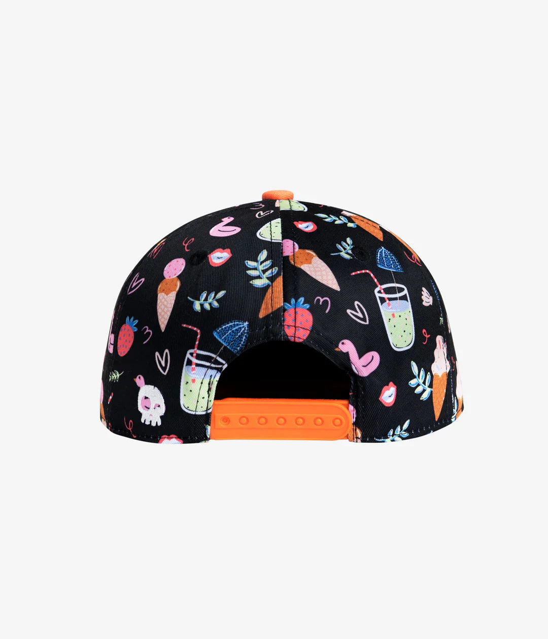 Poolside Snapback Black