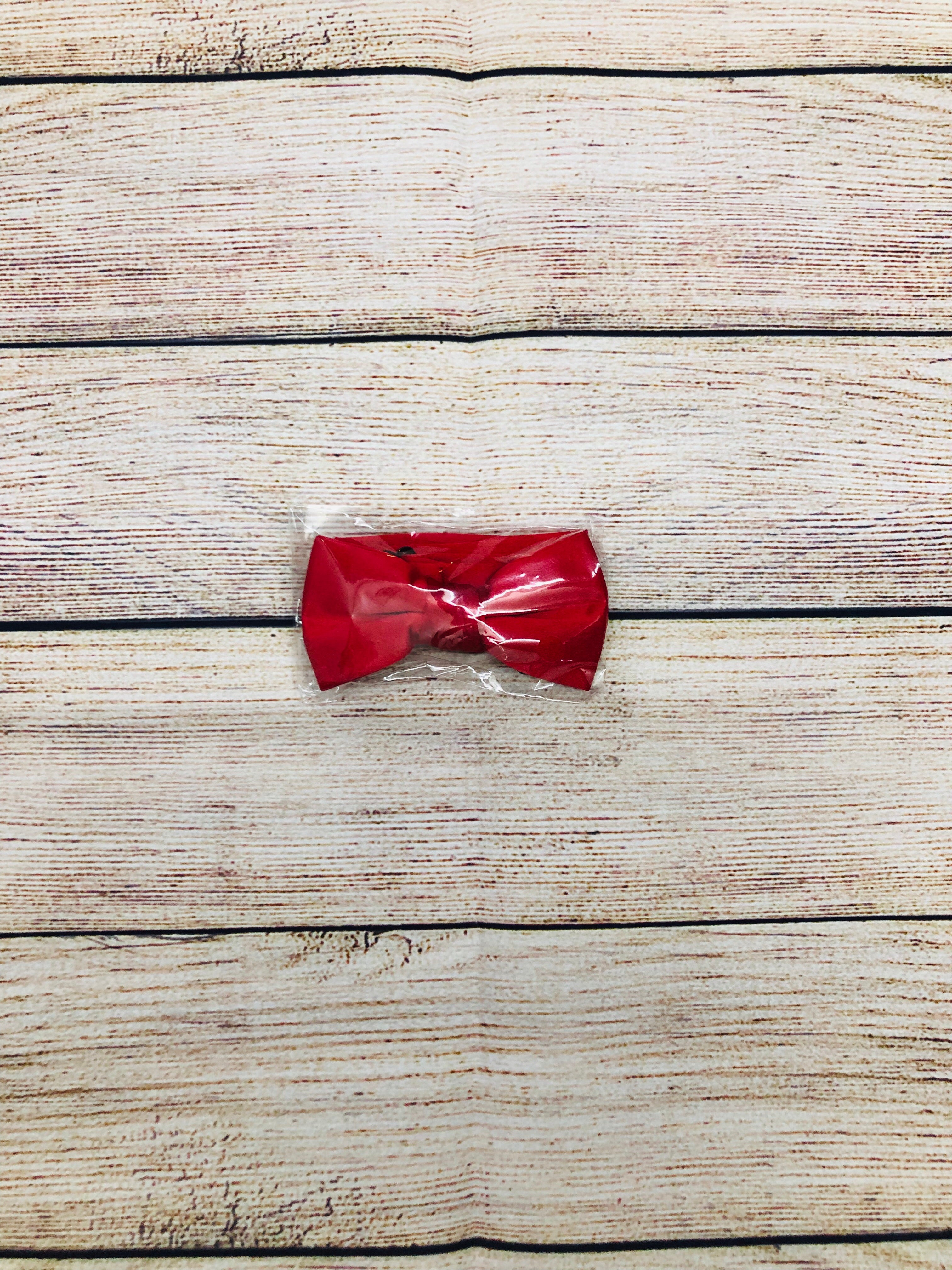 Crimson Red Bowtie